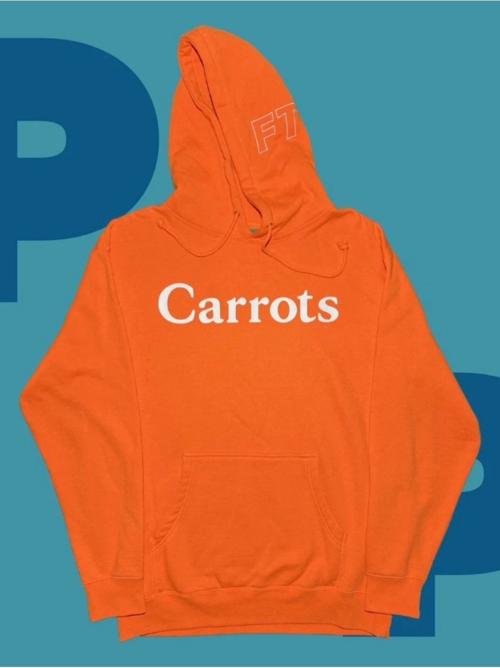 FTP x Carrots Logo Pullover Hoodie (Medium)